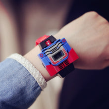 Load image into Gallery viewer, Spiderman Deformation Robot Watch