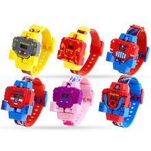 Load image into Gallery viewer, Spiderman Deformation Robot Watch