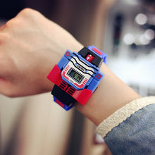 Load image into Gallery viewer, Spiderman Deformation Robot Watch