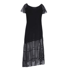 Load image into Gallery viewer, Asymmetric Chiffon Elegant New Style Polka Dotts Dress