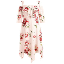 Load image into Gallery viewer, e-Stylo Off Shoulder Lace Dress