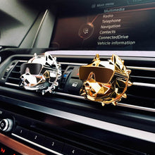 Load image into Gallery viewer, Creative Bulldog Car Perfume Fragrance Car Interior Decoration Clip Car Air Freshener Parfum Voiture Perfume Para Carroa DIY B2