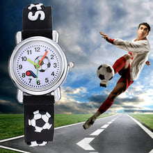 Load image into Gallery viewer, 3D Cartoon Football Waterproof Watch