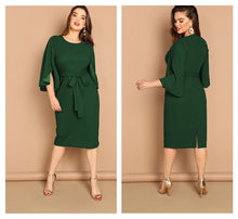Load image into Gallery viewer, Gorgeous Green Pencil Dress