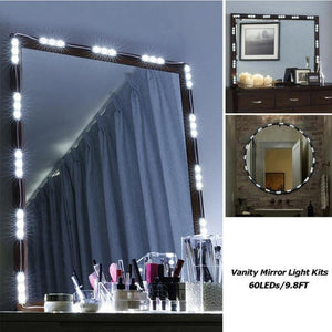 Hollywood Makeup Mirror Light Kit with Remote