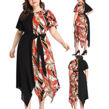 Load image into Gallery viewer, New Fashion Designer Printed Party Dress