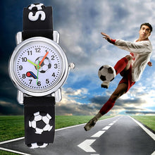 Load image into Gallery viewer, 3D Cartoon Football Waterproof Watch