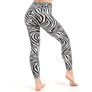 Zebra Print Leggings