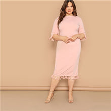 Load image into Gallery viewer, Estylo Scarf Print Cuff Long Dress