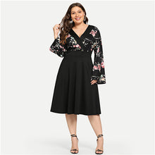 Load image into Gallery viewer, Olivia- Floral Fit & Flare Dress