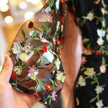 Load image into Gallery viewer, Mesh Embroidery Lace Dress
