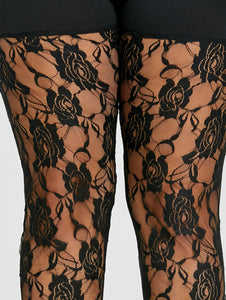 Lace Sheer High Quality Leggings