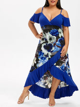 Load image into Gallery viewer, Estylo Summer Fashion Wrap Ruffle Dress