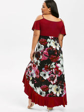 Load image into Gallery viewer, Estylo Summer Fashion Wrap Ruffle Dress