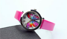 Load image into Gallery viewer, Colorful butterfly Kids Watches