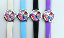 Load image into Gallery viewer, Colorful butterfly Kids Watches