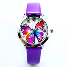 Load image into Gallery viewer, Colorful butterfly Kids Watches