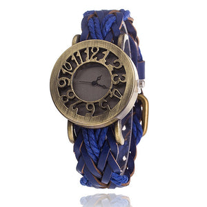 Antique Leather Bracelet Watches