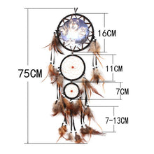 Load image into Gallery viewer, Handmade Dreamcatcher Wind Chimes