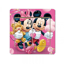 Load image into Gallery viewer, KT cat Light Side Switch Stickers Diy Detachable Wall Stickers for Kids Room