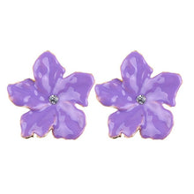 Load image into Gallery viewer, Floral Crystal Boho Earrings