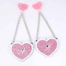 Load image into Gallery viewer, Trendy Jewelry Acrylic Heart Tassel Earrings
