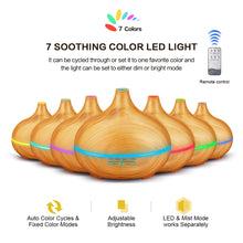 Load image into Gallery viewer, 550ml Aroma Air Humidifier Essential Oil Diffuser with Remote Control