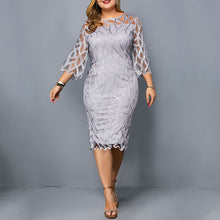 Load image into Gallery viewer, Grayish Elegant Dress 2020