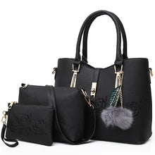 Load image into Gallery viewer, 3pcs Leather Handbags