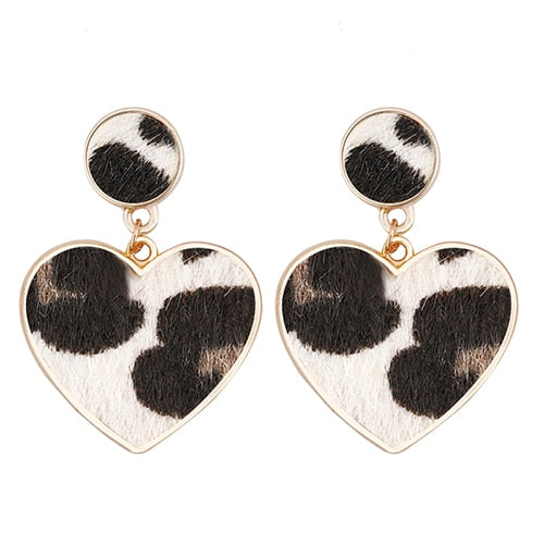 Leopard Drop Earrings 2019