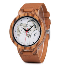 Load image into Gallery viewer, Customized Photo UV Printing Wood Watch