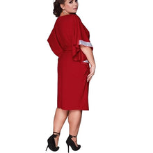 Load image into Gallery viewer, Forever New Batwing Sleeve Belt Dress