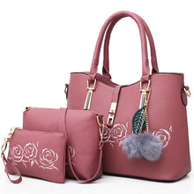 Load image into Gallery viewer, 3pcs Leather Handbags