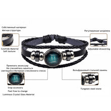 Load image into Gallery viewer, 12 Constellation Luminous Bracelet