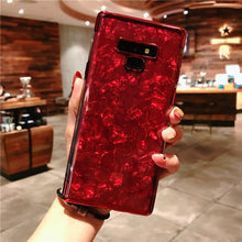 Load image into Gallery viewer, Samsung New Marble Plating Glitter Case (High Quality)