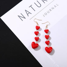 Load image into Gallery viewer, 2019 Romantic Love Heart Earrings