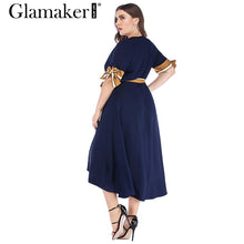 Load image into Gallery viewer, Elegant New Style Bow Sleeve Dress