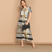 Load image into Gallery viewer, Belted Maxi Dress