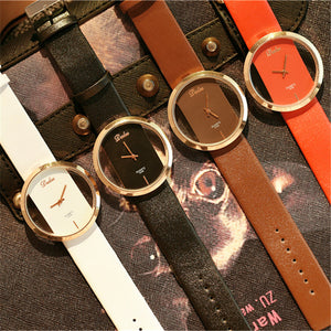 Leather Strap Black Luxury Watches