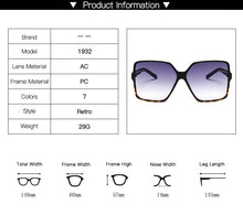Load image into Gallery viewer, Classy Fashion UV Sun Glasses