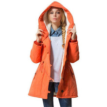 Load image into Gallery viewer, Estylo- Hot Sale Winter Cotton Padded Cashmere Coat