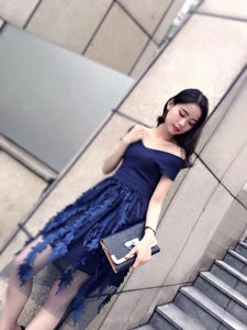 Elegant Lace Patchwork Dress