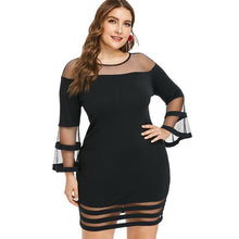 Load image into Gallery viewer, Bodycon Stripe Dress