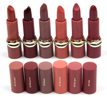 Load image into Gallery viewer, 6 Lipsticks per set Waterproof Long Lasting Matte Lipsticks