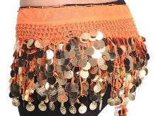 Load image into Gallery viewer, Crystal Sequins Coins Bellydance Belt