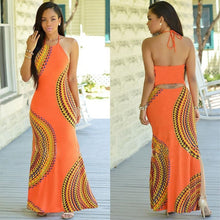 Load image into Gallery viewer, New Fashion Boho Summer Halter Dress