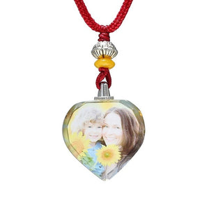 Personalized Photo Crystal Pendant