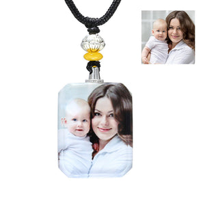 Personalized Photo Crystal Pendant