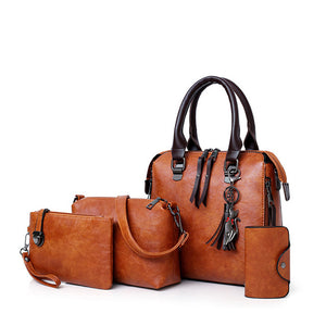 4in1 Designer Leather Handbag 2019