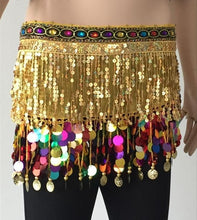 Load image into Gallery viewer, Estylo-New Gold Coin Dance Belt